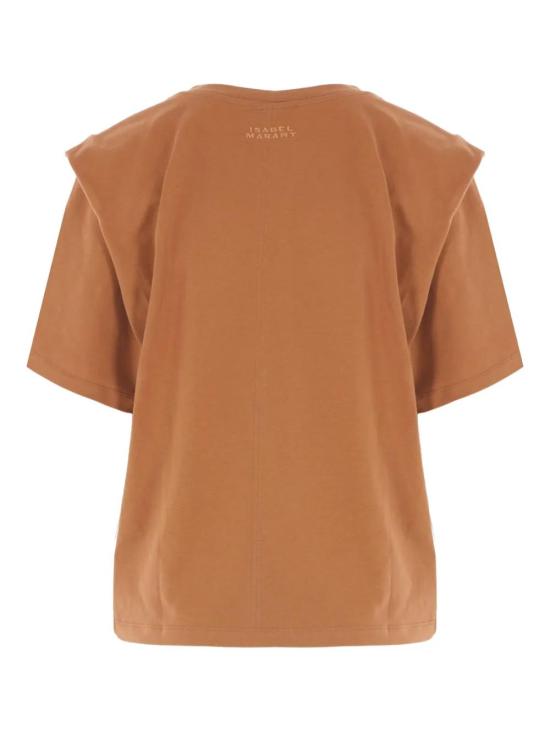 25FW 이자벨마랑 반팔 티셔츠 TS0041FAA1N41I 50CA CARAMEL - ISABEL MARANT