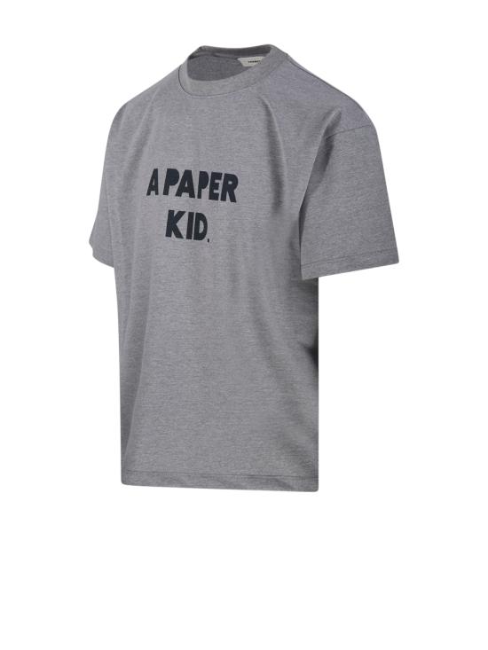 25FW 어 페이퍼 키드 탑 F5PKUATH227 101 GRIGIO MELANGE MELANGE GRAY - A PAPER KID