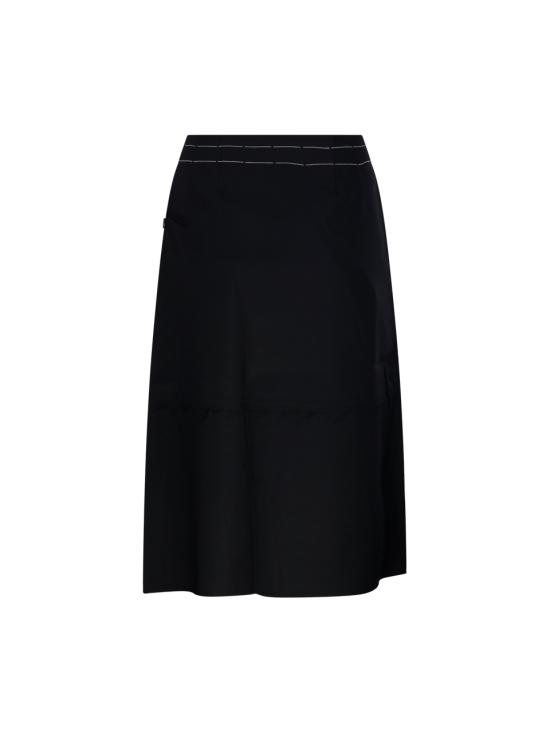 25FW RE CODE 미디 스커트 RQKAA25933BKX BLACK - OTHER BRANDS