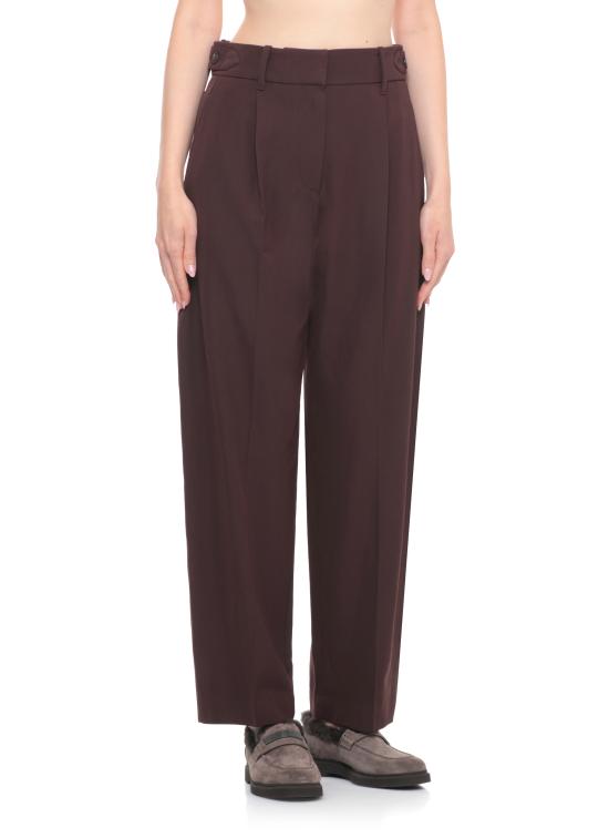 25FW 브루넬로 쿠치넬리 스트레이트 팬츠 MA033P9039 C4243 Purple - BRUNELLO CUCINELLI