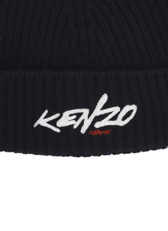 25FW 겐조 비니 FF68BU230 KWB99 Black - KENZO