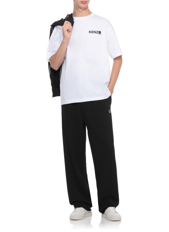 25FW 겐조 반팔 티셔츠 FF55TS489 4SG01 White - KENZO
