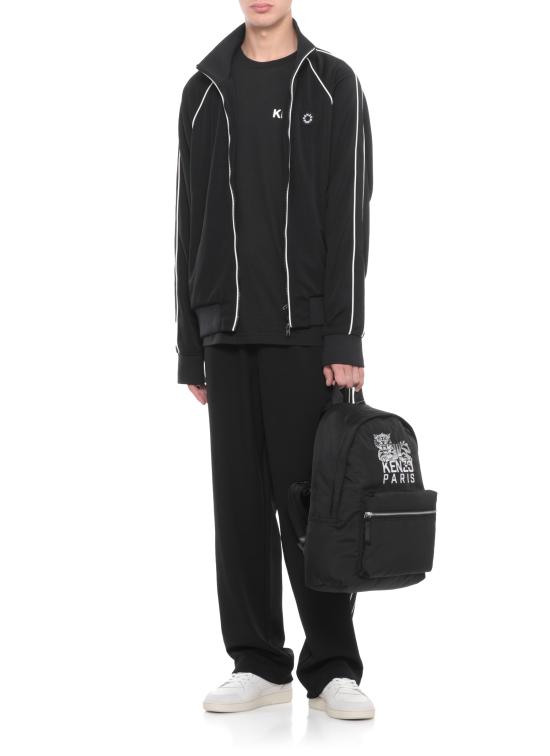 25FW 겐조 반팔 티셔츠 FF55TS489 4SG99J Black - KENZO