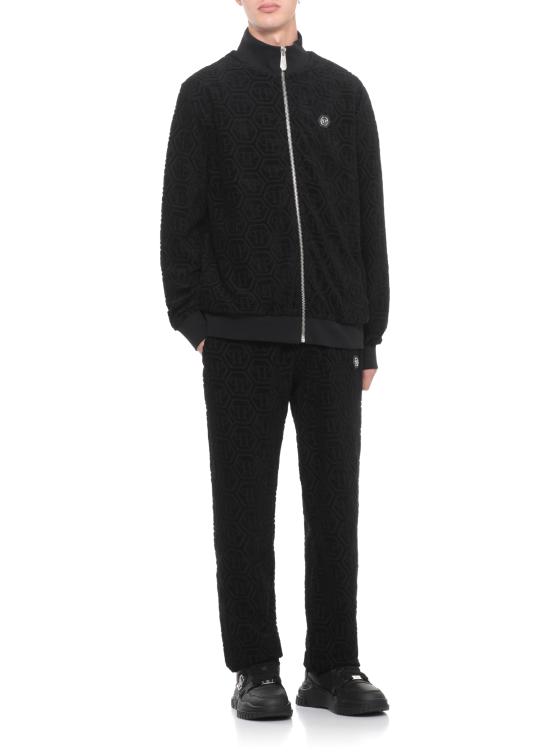 25FW 필립 플레인 스트레이트 팬츠 FAECMJT2658 PTE021N02 Black - PHILIPP PLEIN