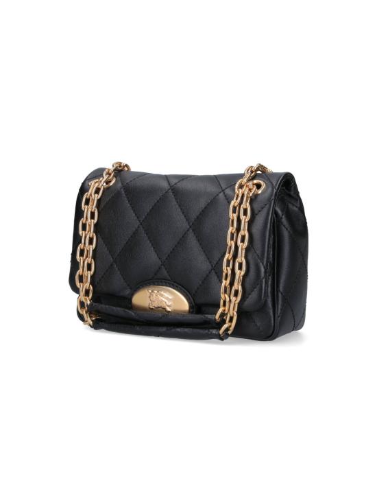 25FW 버버리 스몰 스트랜드 백 8111264 A1189 Black - BURBERRY