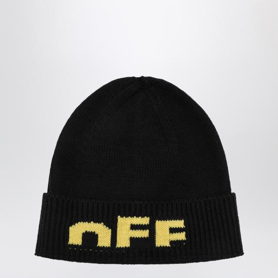 25FW [키즈] 오프화이트 모자 OBLC001F25KNI002 Black