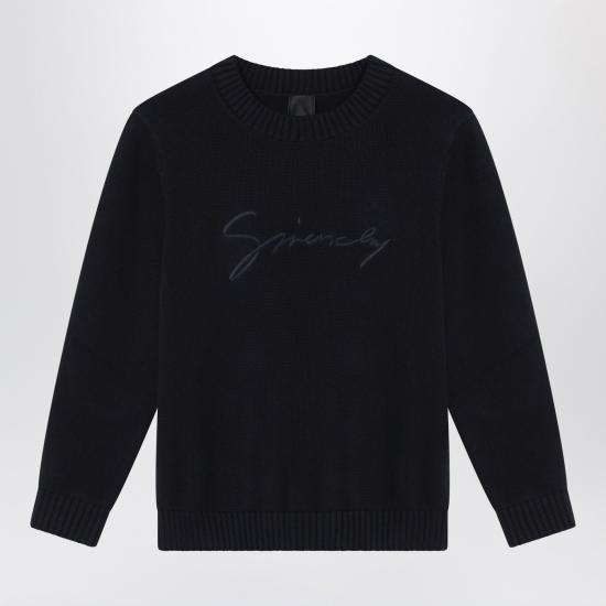 25FW [키즈] 지방시 긴팔 티셔츠 H31027CO Blue