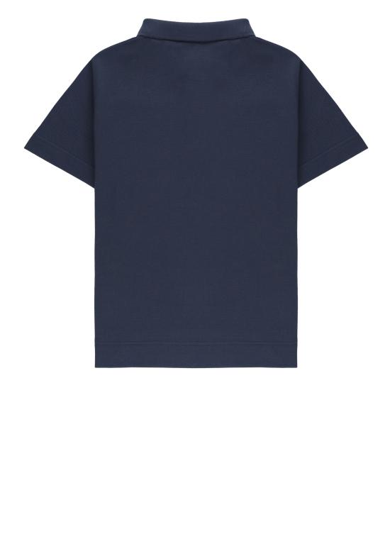 25FW [키즈] 버버리 폴로 셔츠 8111910 KB5 JOHANE BEAR CH UC1172 Blue - BURBERRY