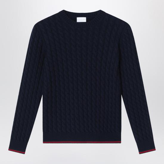 25FW [키즈] 구찌 긴팔 티셔츠 823229XKEWQ Blue