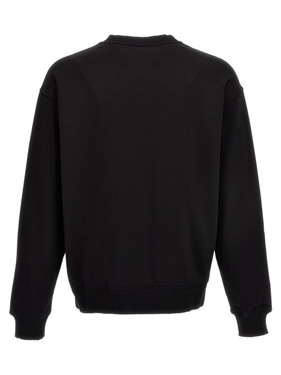 25FW 돌체앤가바나 긴팔 티셔츠 G9AHSTG7J6CN0000 White Black - DOLCE & GABBANA