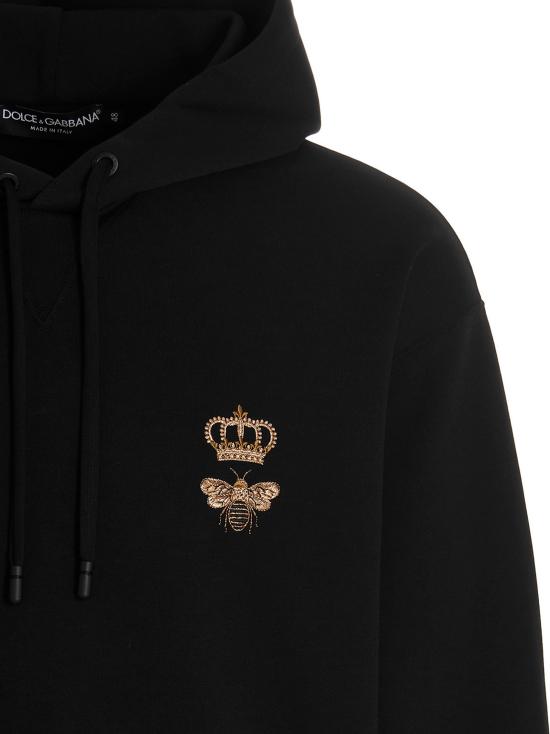  돌체앤가바나 후드 티셔츠 G9ACJZHU7H9N0000 Black - DOLCE & GABBANA