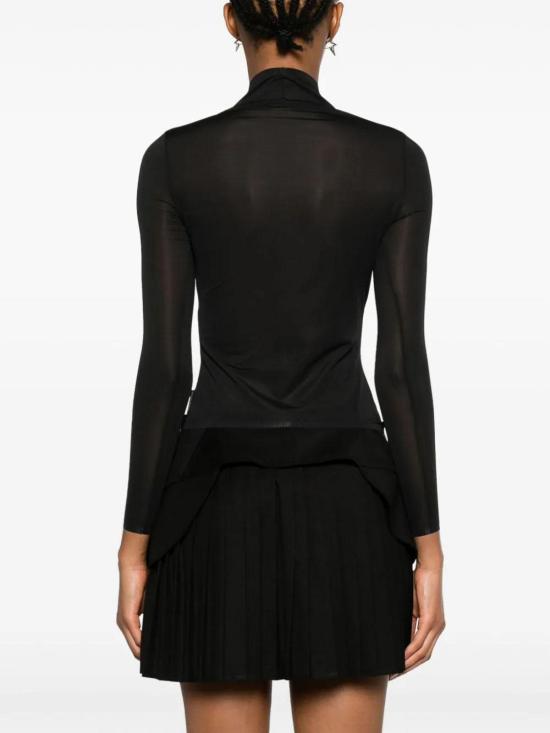  쿠레쥬 민소매 티셔츠 323JTO182JS00889999 Black - COURREGES