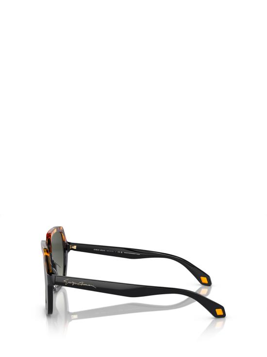 26FW 조르지오 아르마니 선글라스 AR8193U 587519 YELLOW HAVANA BLACK - GIORGIO ARMANI