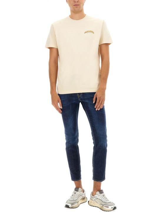 25FW 디스퀘어드2 반팔 티셔츠 S74GD1442 D20035127 Neutrals - DSQUARED2