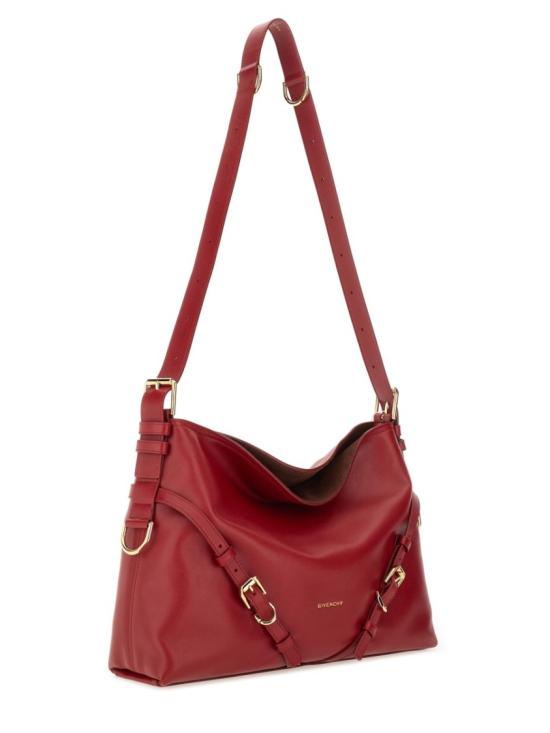 25FW 지방시 부아유 샤이니 레더 미디움 백 BB5131B2AE 601 Red - GIVENCHY