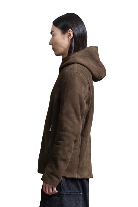 25FW 조르지오 브라토 가죽 자켓 GU26F26018MEVL BLACK - GIORGIO BRATO