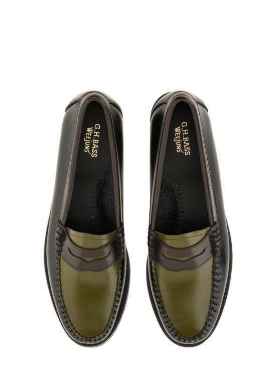 25FW 지에이치 바스앤코 로퍼 BA94011A 00F Black - G.H. BASS & CO.