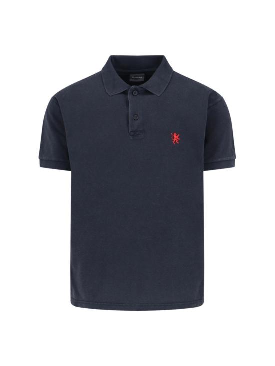 25FW 발렌시아가 폴로 티셔츠 850357 TTVH21055 Black
