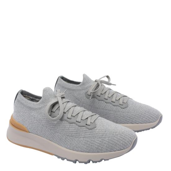 25FW 브루넬로 쿠치넬리 스니커즈 MZUWLBO253CYM46 DOM - BRUNELLO CUCINELLI