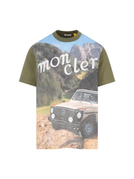 25SS 몽클레어 반팔 티셔츠 401 8C000 03 89AB9816 Green