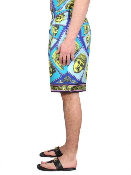  베르사체 숏팬츠 1002476 1A068185G540 Green - VERSACE