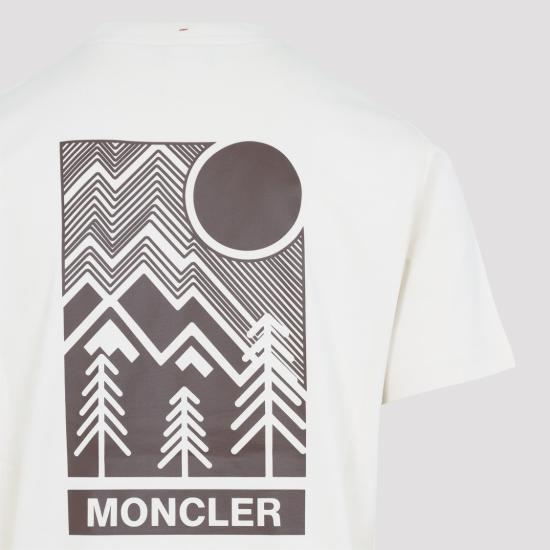 25FW 몽클레어 반팔 티셔츠 K20978C00009 89AZ9 White - MONCLER
