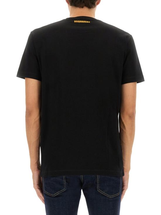 25FW 디스퀘어드2 반팔 티셔츠 S74GD1450 D20020900 Black - DSQUARED2