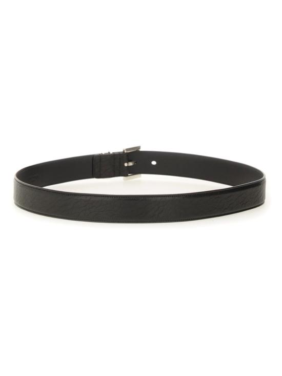  생로랑 모노그램 벨트 634440 AAC8A1000 Black - SAINT LAURENT