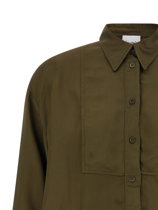 25FW 누드 셔츠 1103W2566312 GREEN - NUDE