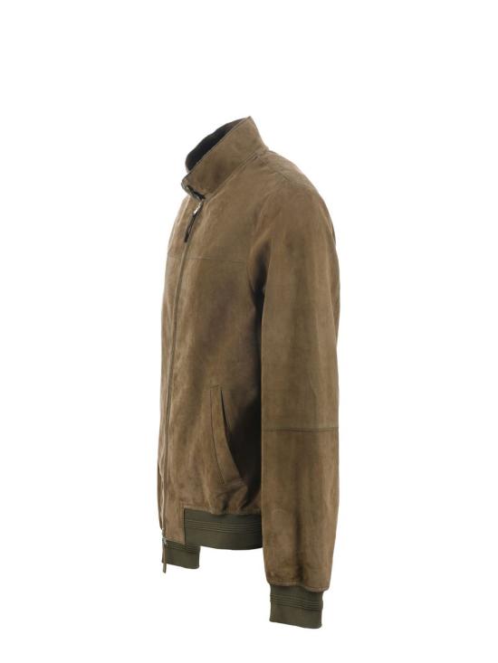 25SS 더 잭 레더스 무톤 MEM SUED72 GREEN - THE JACK LEATHERS