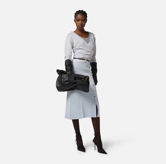 25FW 엘리자베타프랜치 스웨터 MK32S57E2 EA7 Starlight - ELISABETTA FRANCHI