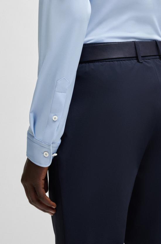 25FW 보스 긴팔 셔츠 50533434 10253542 01 450 Light pastel blue - BOSS