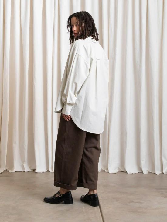  알리 골든 셔츠 버튼 다운 오버사이즈 셔츠 - ALI GOLDEN