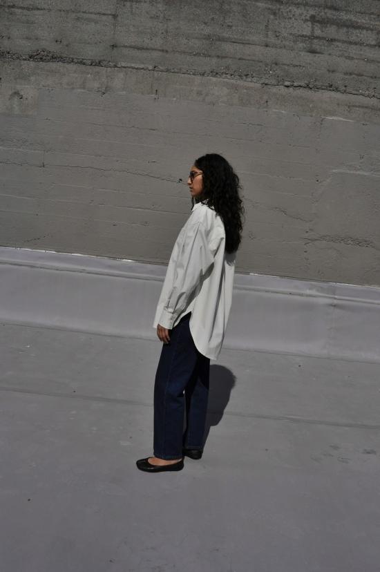  알리 골든 셔츠 버튼 다운 오버사이즈 셔츠 - ALI GOLDEN