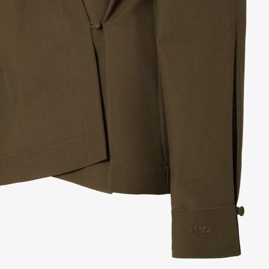 25FW 펜디 블라우스 FS8287AQ3HF1T6G Brown - FENDI