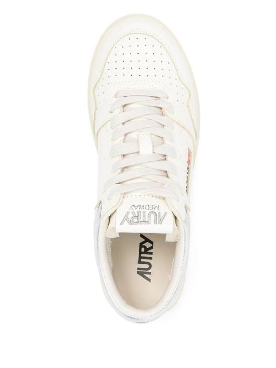25FW 오트리 MED-WAY 스니커즈 MYMWEK08 Beige - AUTRY