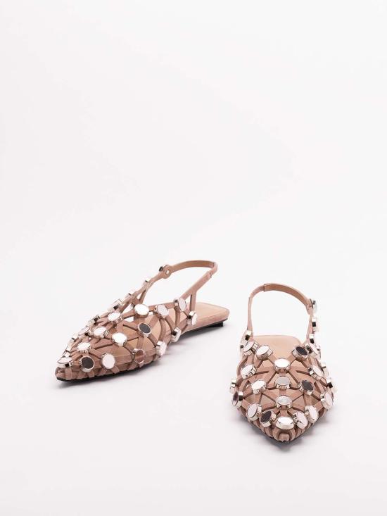  디 아티코 플랫 슈즈 250WSH00801LBT007SA326 Grey - THE ATTICO