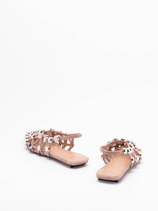  디 아티코 플랫 슈즈 250WSH00801LBT007SA326 Grey - THE ATTICO