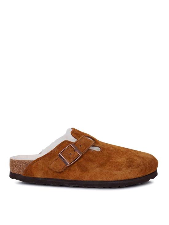 버켄스탁 뮬/슬리퍼 1001141BOSTONSHEARLINGMINK Light Brown