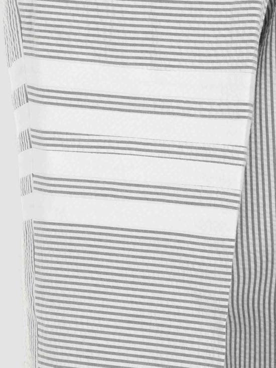 24FW 톰브라운 스트레이트 팬츠 MTC223F00572035 Grey - THOM BROWNE