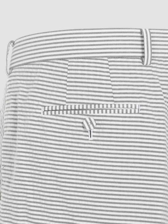 24FW 톰브라운 스트레이트 팬츠 MTC223F00572035 Grey - THOM BROWNE