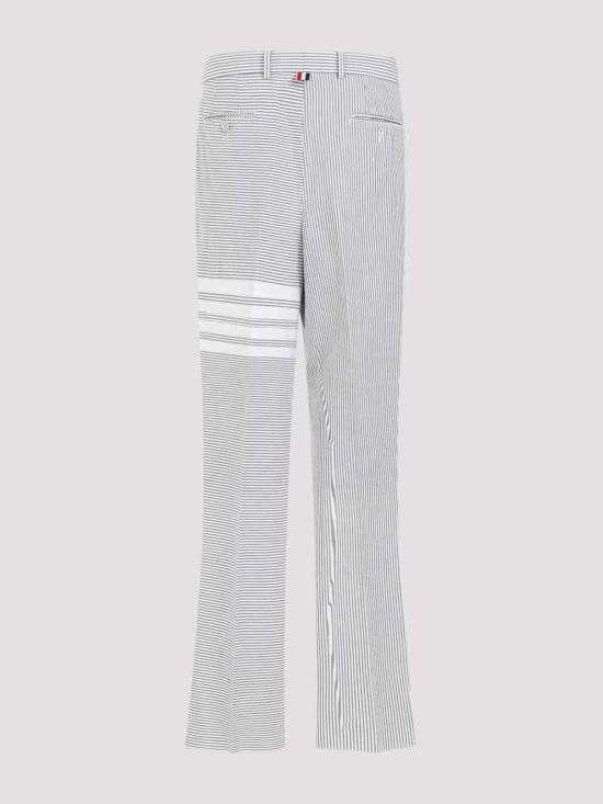 24FW 톰브라운 스트레이트 팬츠 MTC223F00572035 Grey - THOM BROWNE