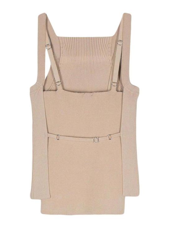 24FW 엠포리오 아르마니 민소매 티셔츠 3D2KXX2M83Z04A8 Brown - EMPORIO ARMANI