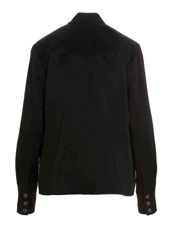  카파사 블라우스 L005101120801 Black - CAPASA