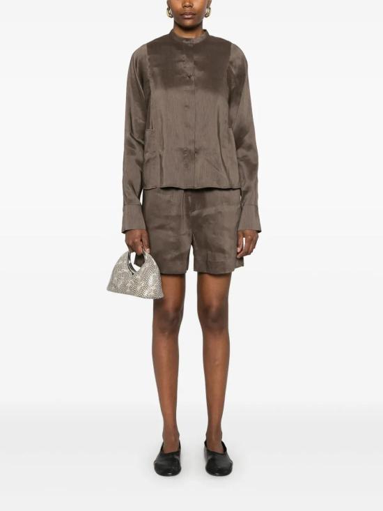 25SS 루루 스튜디오 숏팬츠 ADONIADEEPTAUPE Brown - LOULOU STUDIO