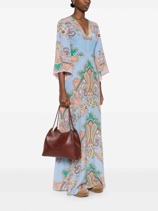 26SS 에트로 LIBRA 리브라 스몰 토트백 WP1D0038AP264M0021 Brown - ETRO