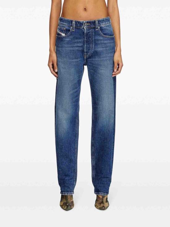 25FW 디젤 스트레이트 팬츠 A0701809L2101 Blue - DIESEL