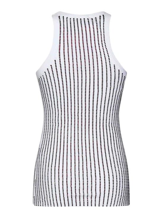 25FW 디 아티코 민소매 티셔츠 247WCT276J050R059 White - THE ATTICO