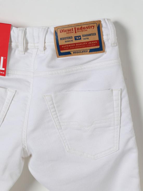 25SS [키즈] 디젤 진 00J3AJKXBPG K100 White - DIESEL