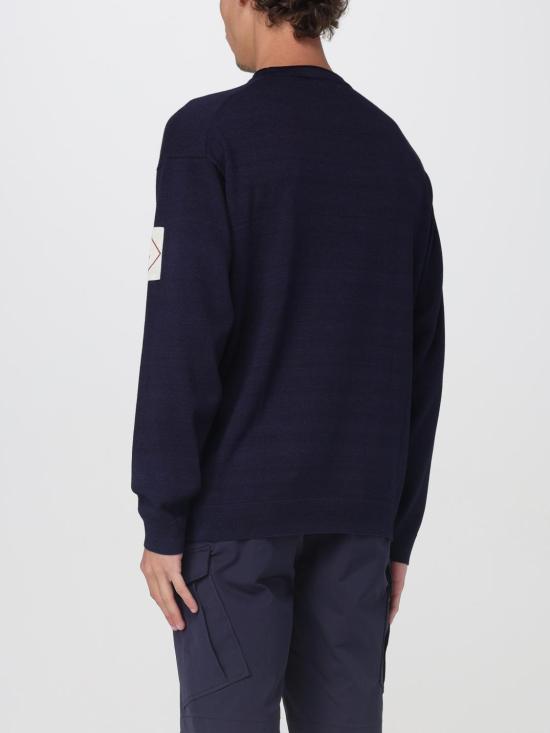 25FW 씨피 컴퍼니 스웨터 18CMKN195A110330A 886 Blue - C.P. COMPANY